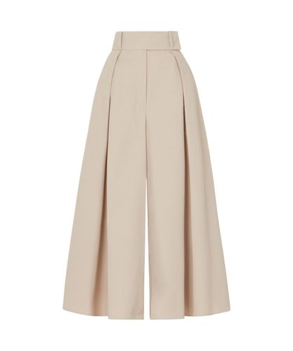 セットアップ対応商品】ストレッチブロードタックフレアパンツ|ANAYI