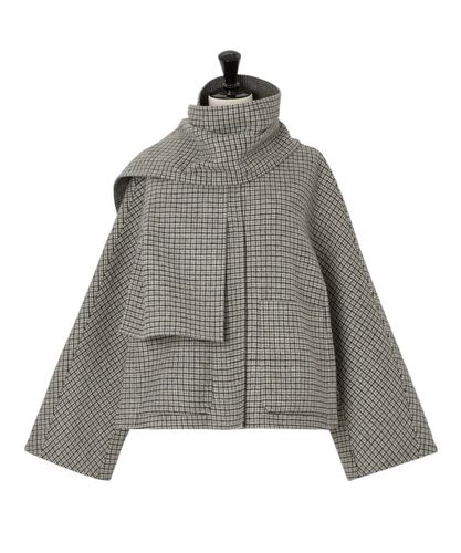 ループ千鳥ツイードPコート|ANAYI OFFICIAL ONLINE STORE｜アナイ 公式