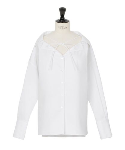 コットンツイルアタッチドカラーシャツ|ANAYI OFFICIAL ONLINE STORE