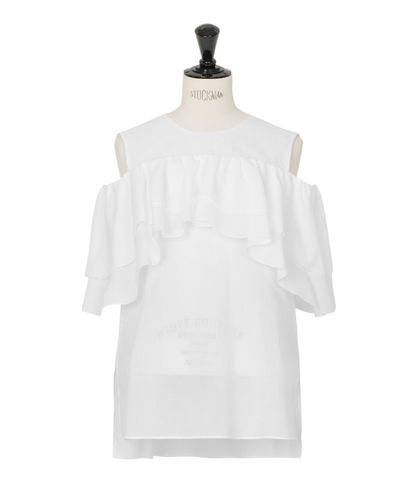 スパンローンラッフルブラウス|ANAYI OFFICIAL ONLINE STORE｜アナイ