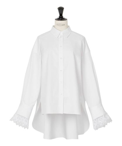 コットンツイルタック ブラウス|ANAYI OFFICIAL ONLINE STORE｜アナイ