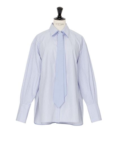 ベージュネイビーストライプ ブラウス|ANAYI OFFICIAL ONLINE STORE