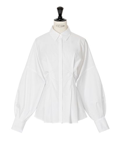 コットンツイルタック ブラウス|ANAYI OFFICIAL ONLINE STORE｜アナイ