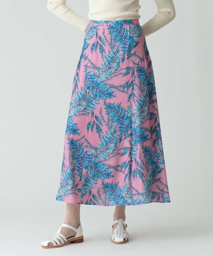 スカーフプリントタック スカート ANAYI｜スカーフプリントタック スカート | Rakuten Fashion(楽天