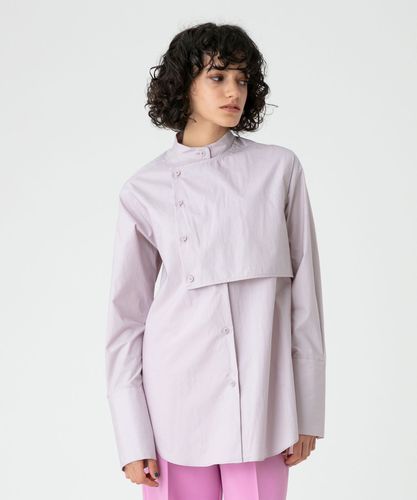 allureville クロップドシャツ 定価24,200円 1回のみ着用美品 allureville（アルアバイル）の「ヘビーツイルクロップドシャツ
