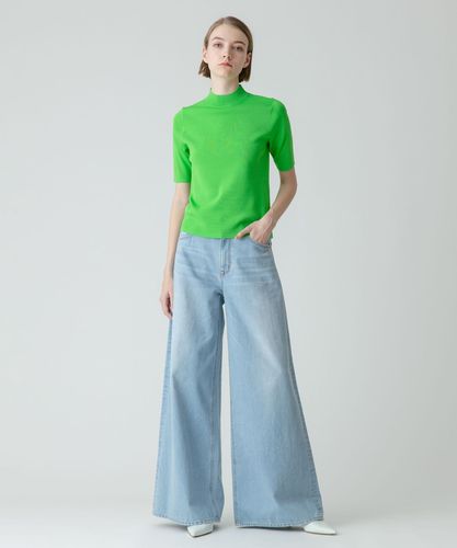 総針モックネック5分袖プルオーバー|allureville OFFICIAL SITE