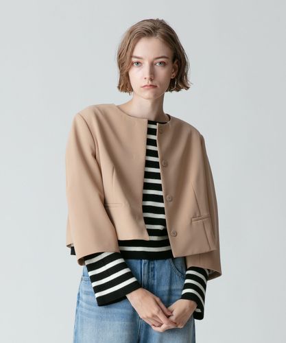 美品✨allureville ブライトリネンダブルショートジャケット　22SS 20232010200_14bc3b73c0e3e98e76