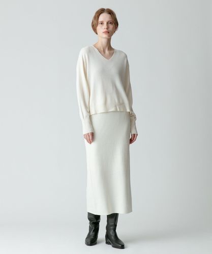 （最終値下げ）新品　アルアバイル　タイトスカート テクニカルチェックタイトスカート|allureville OFFICIAL SITE
