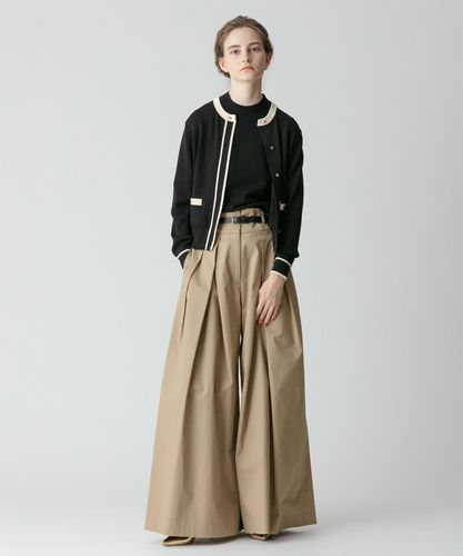 配色ポケットクルーカーディガン|allureville OFFICIAL SITE