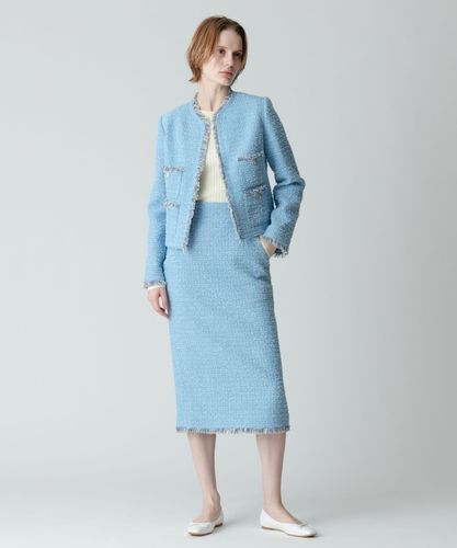 セットアップ対応商品】ジオリカラメツイード4ポケットジャケット