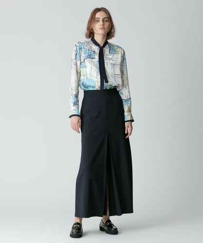 セットアップ対応可能】ギャバダブルスリットスカート