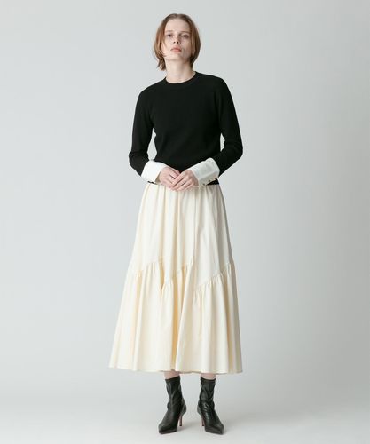 ◇バイヤス切替ギャザースカート|allureville OFFICIAL SITE / ONLINE