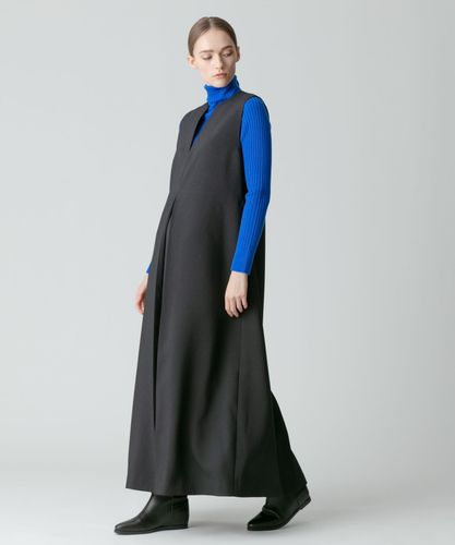 allurevilleソフトサテンバックフリルナロースカート allureville｜ソフトサテンバックフリルナロースカート