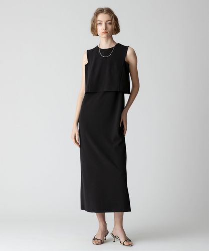 美品 allureville 24AW エコリブカットドッキングワンピース 20241014380_f5e71d366200164a0f