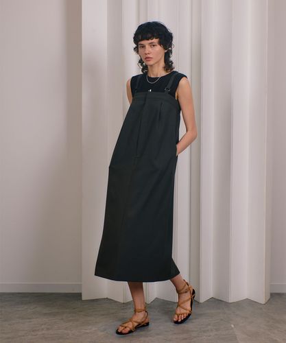 allureville×otona MUSE】TRトロサイドスリットプリーツワンピース