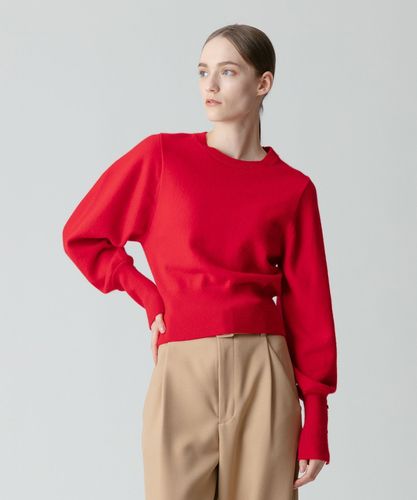 LOURMARIN　バックスリットプルオーバー シャイニーラクーンバックスリットプルオーバー|allureville