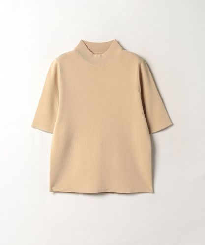 総針モックネック5分袖プルオーバー|allureville OFFICIAL SITE