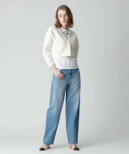 セットアップ対応商品】ガーターニットショートジャケット