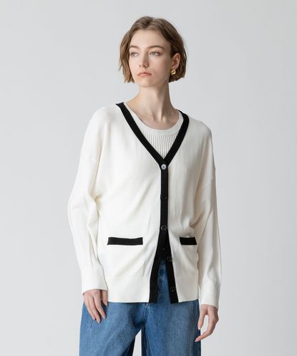 LOULOU WILLOUGHBY】チェーントリムクルーカーディガン|allureville