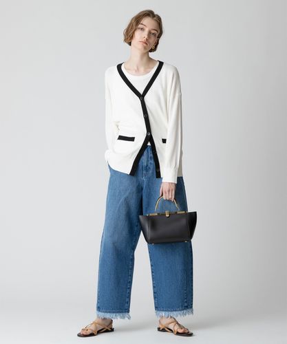 ハイツイストコットンV カーディガン|allureville OFFICIAL SITE