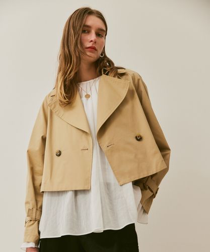 Multi collarショートトレンチコート Multi collarショートトレンチコート