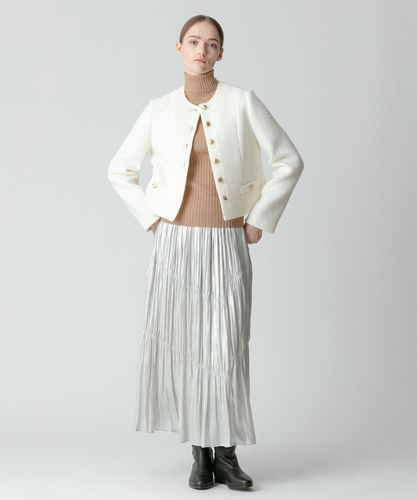 美品！ShareSpiritスカート NICOLE white スカート ラップ風タイトスカート : ZOZOTOWN Yahoo!店