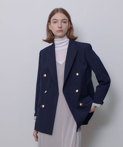 ウールギャバジンテーラードジャケット|allureville OFFICIAL SITE