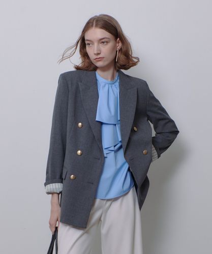 バックレイヤードジャケット|allureville OFFICIAL SITE / ONLINE SHOP