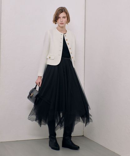 ブークレーノーカラージャケット|allureville OFFICIAL SITE