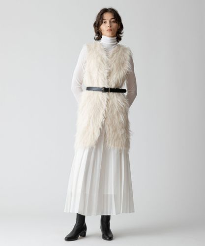 オーガンジーフェードプリーツスカート|allureville OFFICIAL SITE