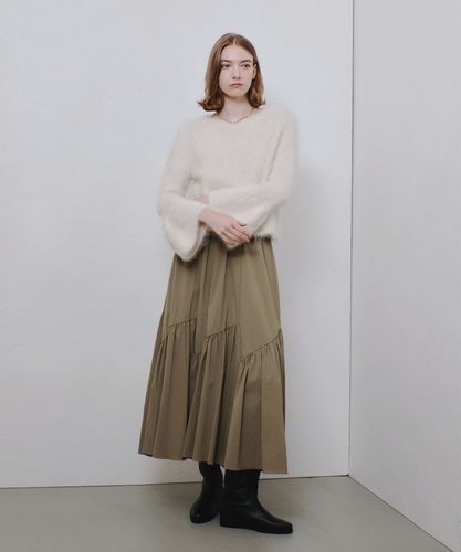 ◇バイヤス切替ギャザースカート|allureville OFFICIAL SITE / ONLINE