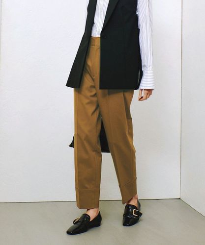 ダブルクロスタックテーパードパンツ|allureville OFFICIAL SITE