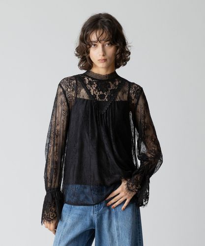 allureville / アルアバイル コットンデザインスリーブブラウス レースBOHOブラウス|allureville OFFICIAL SITE / ONLINE SHOP