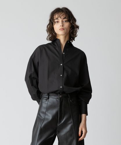 新品未使用　アルアバイル　アシメラッフルブラウス　ブラック　ルルウィルビー アシメラッフルブラウス | allureville (Women)/アルアバイル | 三越