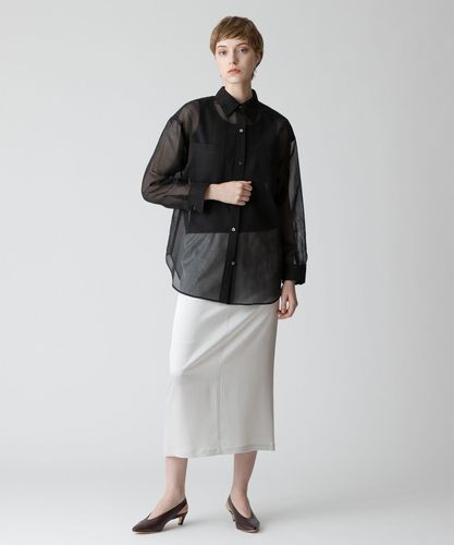 ◇ オーガンジーシアーシャツ|allureville OFFICIAL SITE