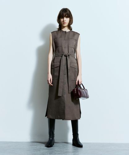 allureville アルアバイル バスケットフリンジジレ 麻調カルゼフリンジジレ|allureville OFFICIAL SITE / ONLINE