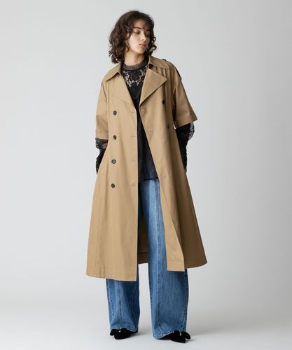 FINXギャバトレンチコート|allureville OFFICIAL SITE / ONLINE SHOP