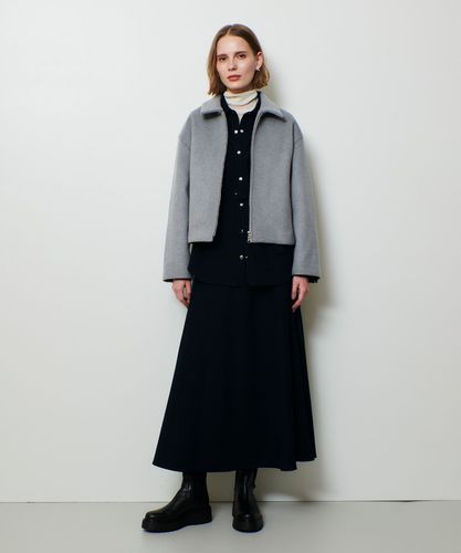 ジーロンラムステンカラーブルゾン|allureville OFFICIAL SITE