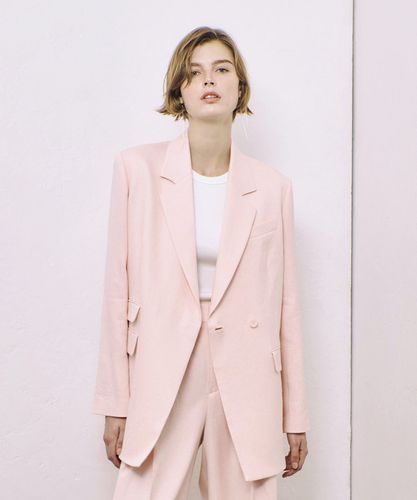 マットストレッチノーカラージャケット|allureville OFFICIAL SITE