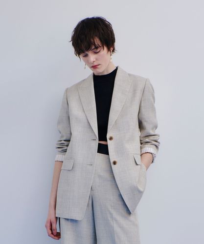 ウールリネンテーラードジャケット|allureville OFFICIAL SITE