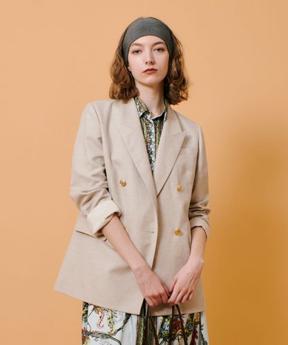 ◇ウールギャバダブルジャケット|allureville OFFICIAL SITE / ONLINE