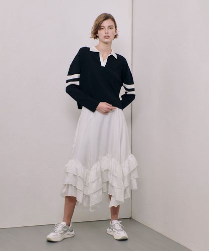 【BIMBA Y LOLA】イレギュラーヘムフルイドスカート イレギュラーヘムスカート