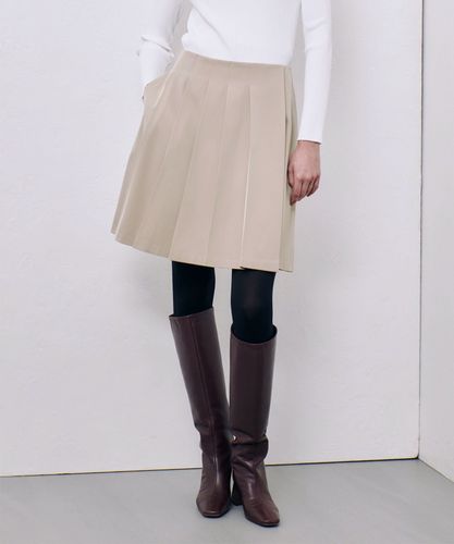 LOULOU WILLOUGHBY】ウール混ダブルクロススカート|allureville