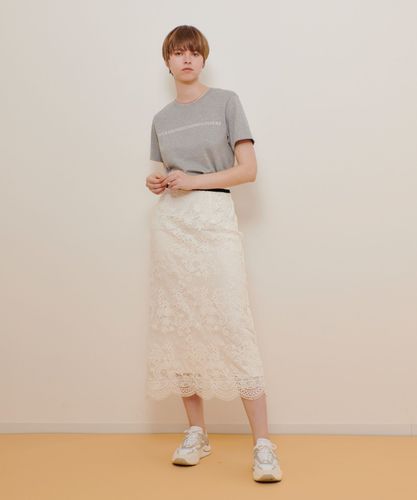 CFIERCE スカート WOMEN ドライタッチグレンチェックスカート(防風裏地付き