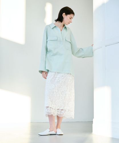 allureville ハイショクビッグモチーフレーススカート　サイズ2 メッシュレーススカート|allureville OFFICIAL SITE / ONLINE