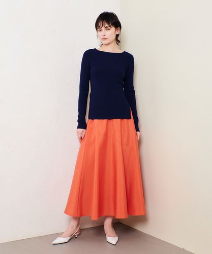 アルニカ オーガンジー切替フレアスカート|allureville OFFICIAL SITE