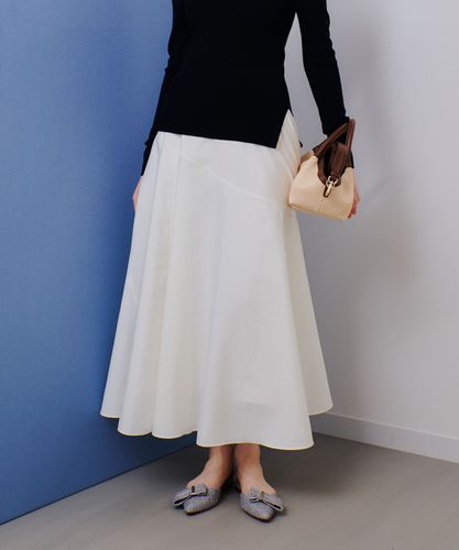 LOULOU WILLOUGHBY】ダブルクロスミニスカート|allureville OFFICIAL