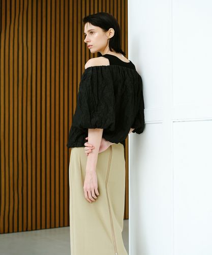 センタージップ2WAYニットスカート|allureville OFFICIAL SITE