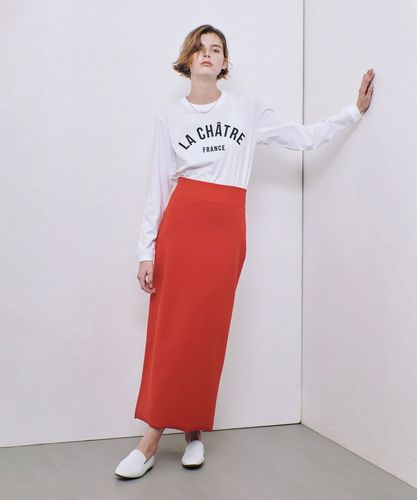 センタージップ2WAYニットスカート|allureville OFFICIAL SITE