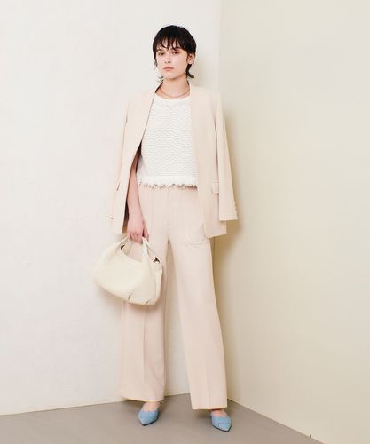 マットストレッチストレートパンツ|allureville OFFICIAL SITE